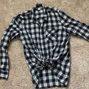 Black & White Flannel